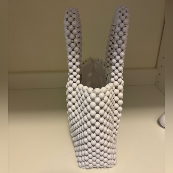 Dual Handle Mini Beaded Bag - Picture 16 of 16